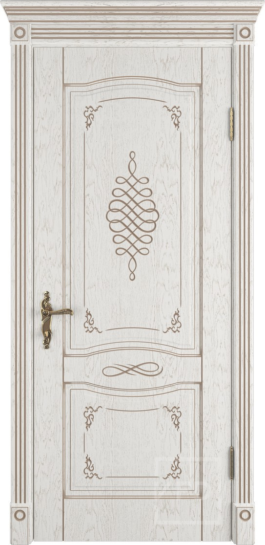 ВФД Межкомнатная дверь Vesta патина, арт. 10306 - фото №1